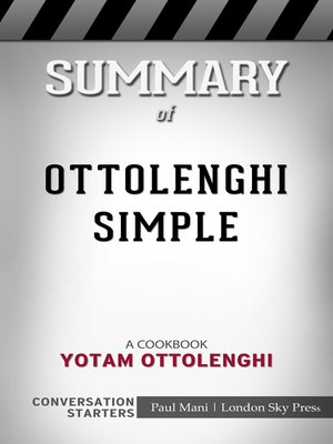 cover image of Summary of Ottolenghi Simple